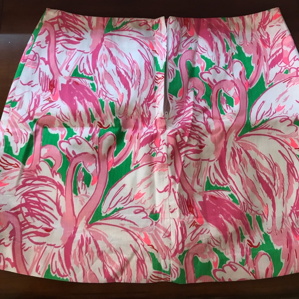 Lilly Pulitzer Pink and Green Skort - Picture 2 of 3